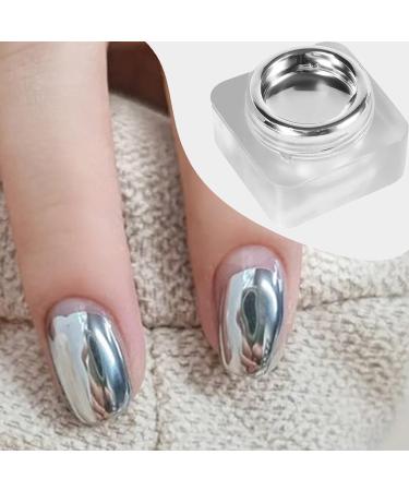  Qfdiwr Metallic Nail Gel | Mirror Design Gel - UV/LED Mirror Art Painting Decoration for At-Home Manicures Beginners Creative Design - Buy Online on GoSupps.com