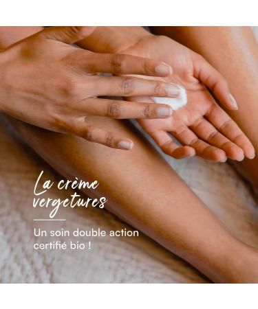 Laboratoires de Biarritz - Stretch Marks Cream with Red Seaweed & Sapotaceae Extract - Certified Organic - Pregnancy Puberty and Weight Variations - 200 ml - Made in France - Buy Online on GoSupps.com