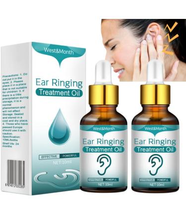 Ear Drops Ear Ringing Treatment Oil Tinnitus Drops Ear Oil for Tinnitus Treatment Ear Ringing Relieving Ear Drops Treatment Earache Drops Ear Pain Relief Drops Ear Drops 000Ear