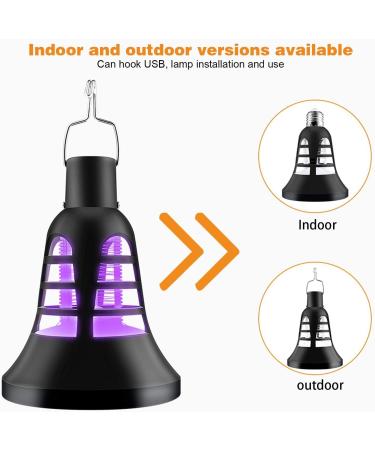 LED Mosquito Killer Lamp - UV Led Electronic Insect & Fly Killer - Insect Fly Trap for Indoor Outdoor (USB 5V) - Buy Online on GoSupps.com
