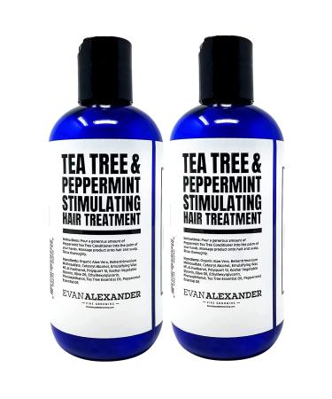 Evan Alexander Grooming Hair Repair Kit - Men's Shampoo & Conditioner Set with Peppermint Oil, Tea Tree Oil & Organic Aloe Vera - Vegan Formula for Hair Growth Support - Buy Online on GoSupps.com