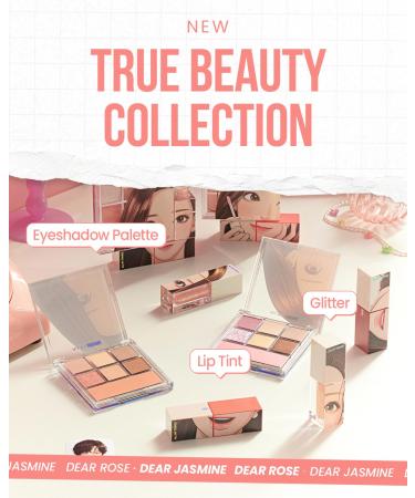 AMTS Webtoon True Beauty - 03 Dear Rose | High Pigment Non-Sticky Lip Color | Long-Wearing Korean Makeup - Buy Online on GoSupps.com