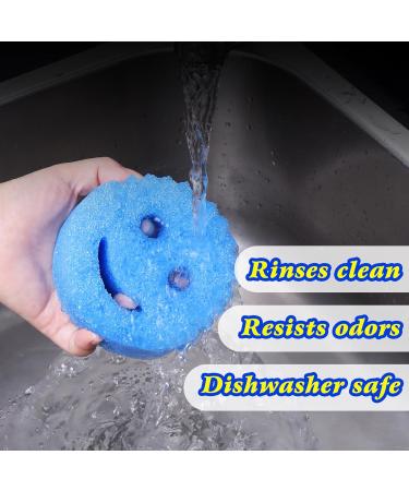 Scrub Shooting Star- Dish Sponge Scratch-Free Multipurpose Dish Sponges for Kitchen and Bathroom Dual-Sided Dish Sponges for Scrubbing + Wiping Spills BPA Free (3 Count) - Buy Online on GoSupps.com