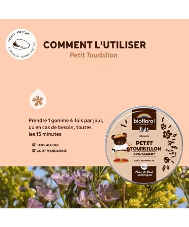  Biofloral BIOFLORAL KIDS - Little Whirlpool - Organic - 45 Gummies - Soothing - Authentic Bach Flowers - Alcohol-Free - Buy Online on GoSupps.com