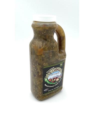 Ol' Gringo Chile Co. Premium Hatch Green Chile Sauce - Medium Heat | 35oz Bottle - Buy Online on GoSupps.com