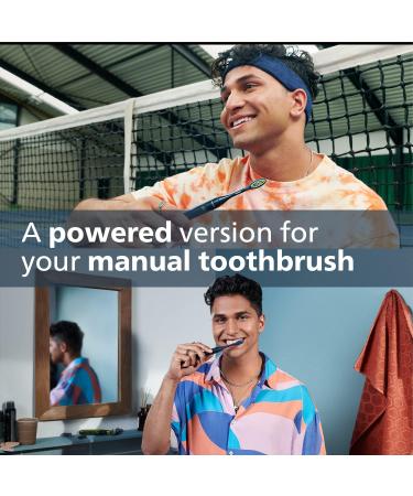 Philips One Electric Toothbrush by Sonicare HY1100/54 - Micro Vibrations Soft Bristles 3-Month Battery Life 2-Minute Timer Quadpacer - Best for Whitening & Polishing Teeth - Buy Online on GoSupps.com