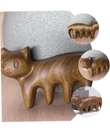 Beavorty 5-St K tchchen Massage Comb | Wide Tooth Wooden Hair & Scalp Massager Tool for Acupuncture Points | Ideal Travel Device - Buy Online on GoSupps.com