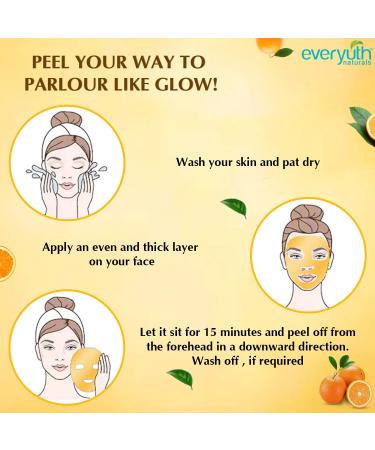 Everyuth Peel Off Mask Orange 90g - Revitalize Your Skin | Best International Shipping - Buy Online on GoSupps.com
