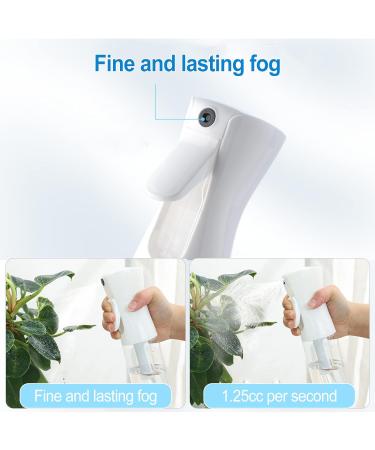 Quelcc 200ml Ultra Fine Mist Spray Bottle | Atomizer for Hair Plants & Cleaning | Perfect Small Spray Bottle - Buy Online on GoSupps.com