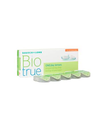 Bausch + Lomb Biotrue Oneday for astigmatism daily lenses toric contact lenses soft 30 pieces BC 8.4 mm / dia 14.5 / Cyl -2 75 / axis 020 / -5.5 diopters