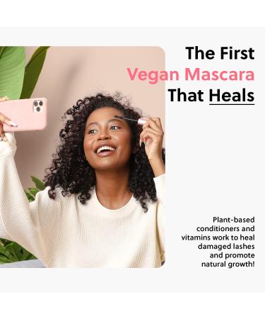 ForChics Better Than Falsies Mascara | Lash Growth & Healing | Volumizing & Lengthening | Moisturizing Black Mascara for Sensitive Eyes - Buy Online on GoSupps.com