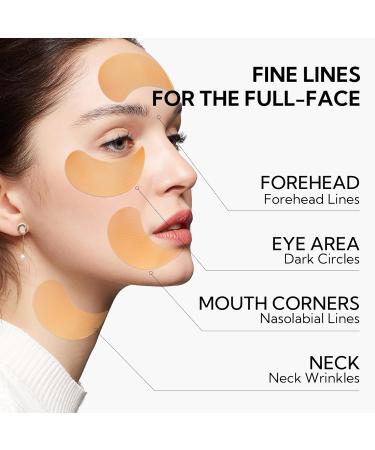 Vitamin C Under Eye Patches - 30 Pairs Anti-Aging Cooling Masks for Dark Circles Puffy Eyes Fine Lines & Wrinkles Hydrating with Caffeine & Niacinamide - Buy Online on GoSupps.com
