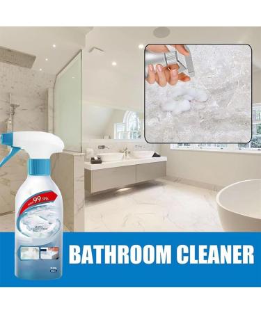 Bath Cleaner Spray Bathroom Descaler Cleaner Bathtub Cleaning Spray Stubborn Stains Cleaner Powerful Bathroom Cleaning Spray for Toilet Bath Shower 1pcs - Buy Online on GoSupps.com