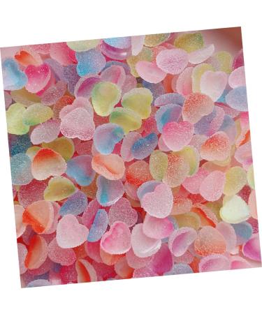 Vaguelly 50pcs Simulation Gummies Faux Candy Fake Candy Home Forniture Decor Homedecor Models Candies Fake Soft Candy Desktop Soft Candy Model Fudge Props Material Decorate Resin - Buy Online on GoSupps.com
