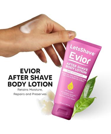 Letsshave Evior Body Lotion for Women | Deep Moisture Nourishing Lotion for Dry Skin |Natural Ingredients Sulphate and Paraben Free Mosturizer for Face & Body 100ml - Buy Online on GoSupps.com