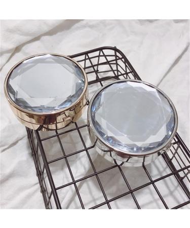 Nfegsiya Gold Contact Lens Container with Mirror - Round Eye Case & Gift Storage Box - Buy Online on GoSupps.com