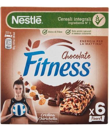  CAIYA Pack of 3 Nestle Fitness whole grain chocolate bars with drops and a calcium and iron chocolate base 141 g 3 packs  - Buy Online on GoSupps.com