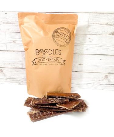 200g Beef Jerky (Flat Beef Gullet) Treats For Dogs 100% Natural Chews - Buy Online on GoSupps.com