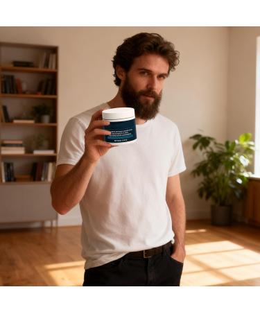  JINGLING JINGLING Men's Beard Moisturizing Cream 100g Beard Softening Cream | Lightweight Facial Hair Balm For shaving showering travel grooming styling etc. - Buy Online on GoSupps.com