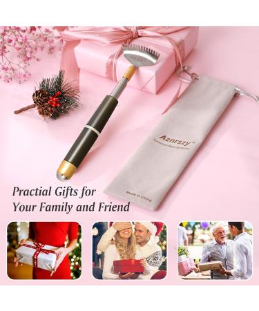 Premium Azymi Back Scratcher - Long Handle Stainless Steel Non-Slip for Body Massage | Ideal for Men Women & Children - International Shipping Available - Buy Online on GoSupps.com