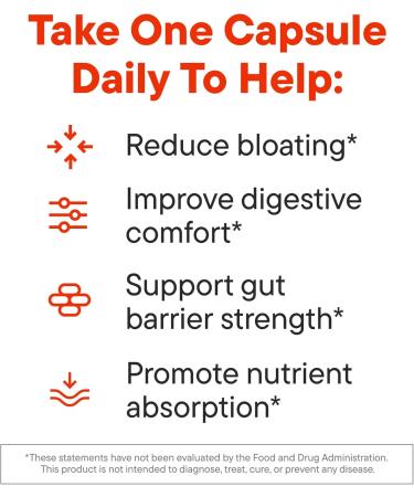 Daily Nouri Digestive Support Probiotic for Women & Men | Bloating Relief Digestive Comfort Gas & Gut Health | 3 Clinically Studied Strains + Vegan Omega Oil | 30-Day Supply 30 Count (Pack of 2) - Buy Online on GoSupps.com