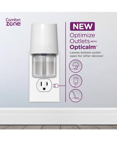 Comfort Zone Cat Calming Diffuser Kit + 6 Refills - Reduce Spraying & Scratching - Veterinarian Recommended - Value Pack for a Calm Home - Buy Online on GoSupps.com