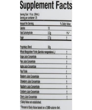 XANGO Mangosteen Juice 750ml 4-Pack - Case of 4 Bottles - Buy Online on GoSupps.com