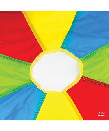 Play Platoon 6-Foot Kids' Parachute with 8 Handles - Multicolored Play Parachute - Buy Online on GoSupps.com