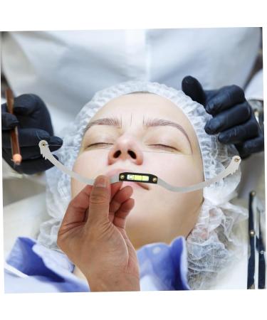 Healeved 2pcs Bow Eyebrow Ruler Eyebrow Level Ruler Eyebrow Stencil Ruler Eyebrow Line Eyebrow Trimming - Buy Online on GoSupps.com