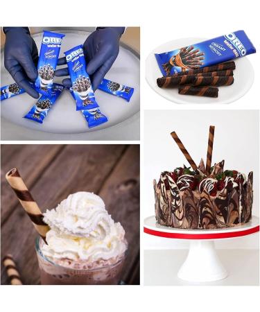 Oreo Cream Filled Wafer Roll Variety Pack | Chocolate (1 x 54g) and Vanilla (1 x 54g) | (Pack of 2) - Buy Online on GoSupps.com