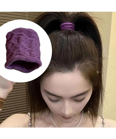 Hair Elastics No Damage Wide Hair Ties Hair Elastics Ponytail Holders No Damage Hair Elastic Bands Hair Accessories Seamless Elastics for Thick Hair - Buy Online on GoSupps.com