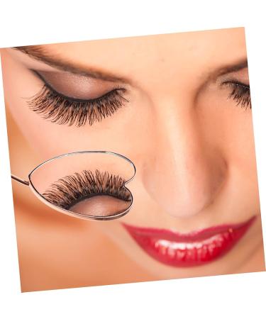 Ipetboom Eyelash Inspection Mirror Inspection Mirror for Lash Mirror Handheld Lash Mirror for Lash Tech Makeup Mirrors Lash Inspection Mirror Portable Stainless Steel Extend Heart-Shaped 18.7x5.6x0.8cm - Buy Online on GoSupps.com