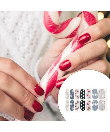 dijiusidy Nail Art Stickers Self-Adhesive Fingernail Decal with Strap Glue DIY Art Decor Full Cover Manicure Kits for Women Girls YMX196 - Buy Online on GoSupps.com