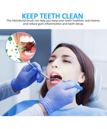 100 Interdental Brushes for Superior Oral Hygiene | Intermediate Brushing Tool with Lid - Perfect for Home Use - Buy Online on GoSupps.com