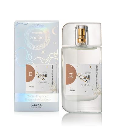 Zermat Gemini Men's Cologne - Fresh Herbal Scent Long-lasting Fragrance 2 Fl. Oz Perfect for Every Occasion Ideal Gift
