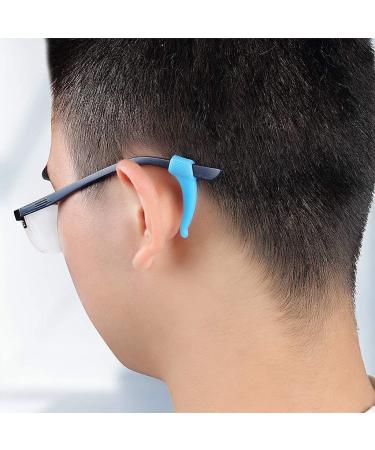 6 Pairs Comfortable Silicone Anti-Slip Holder For Glasses Accessories Ear Hook Eyeglass Temple Tip Sports - Buy Online on GoSupps.com