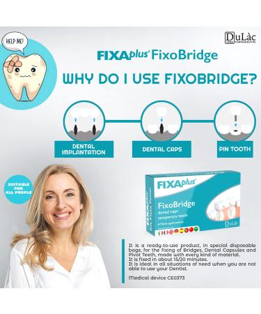 Dulc Dental Bridge & Crown Repair Kit with Temporary Cement - Fast Fixing Medical Device - Buy Online on GoSupps.com