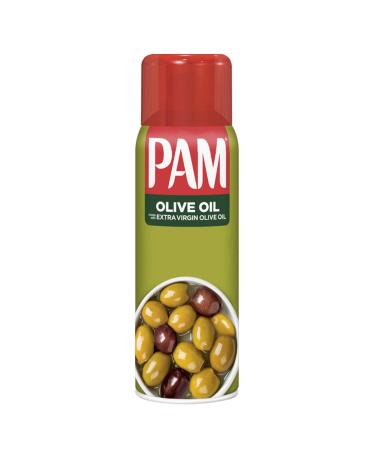 Pam Cooking Spray 100% Extra Virgin Olive Oil, 5 oz.