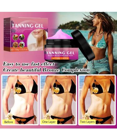 Tan Accelerator Cream - Intensive Tanning Luxury Gel - Tan Accelerator for Outdoors Under the Sun or in the Solarium - Buy Online on GoSupps.com