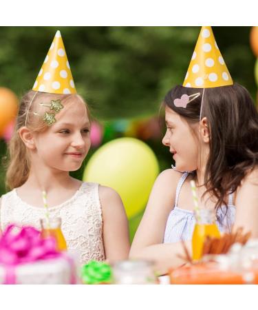 Kruce 16 Pair Hair Clips for Girls - Sparkling Metal Snap Hairpins & Styling Accessories - Buy Online on GoSupps.com