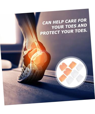 Healifty Silicone Gel Toe Protectors - 4 Pairs Foot Protectors for Pointed Shoes - Anti-wear Cushioning Toe Caps for Foot Care - Buy Online on GoSupps.com
