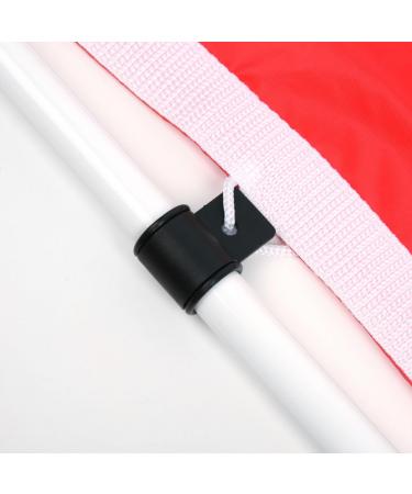 Tour Gear Portable Golf Flag with Cup  6-Foot Height Flagstick  Create Your Own 19th Hole Backyard Golf Practice Hole  White/Red - Buy Online on GoSupps.com