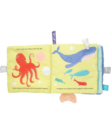Manhattan Toy Under The Sea Baby Activity Book - Soft Fabric, Squeaker Fish Toy Included - Buy Online on GoSupps.com