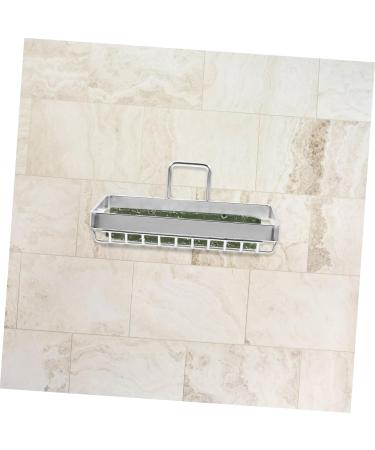 Ciieeo 4pcs Soap Box Wall Soap Rack Soap Dish Organizer Wall Soap Holder Soap Holder with Drain Bathroom Soap Holder Water Kitchen Soap Holder Drain Rack Stainless Steel Household - Buy Online on GoSupps.com