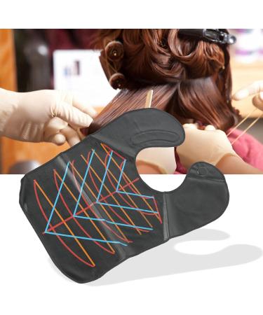Professional Waterproof Hair Cutting Collar Magnetic Neck Wrap for Salon Stylists Black Hairdressing Cape Guide - Buy Online on GoSupps.com