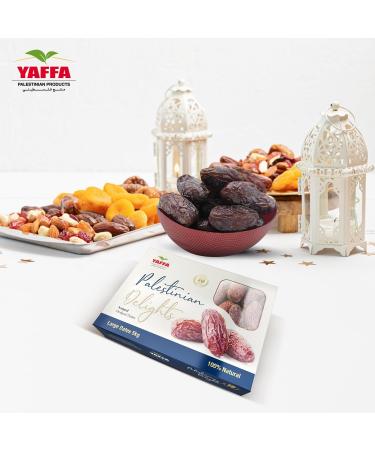  Yaffa Palestinian Delights Delicious and Juicy Medjool Dates Grade 2 (Large) 5 kg Box All natural no added sugar no additives sustainably grown Palestinian dates and - Buy Online on GoSupps.com