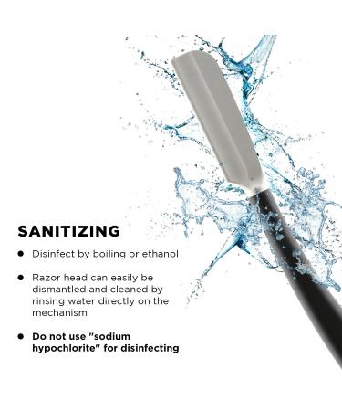 Feather Artist Club Black SS Straight Razor - Precision Shaving Tool - Buy Online on GoSupps.com