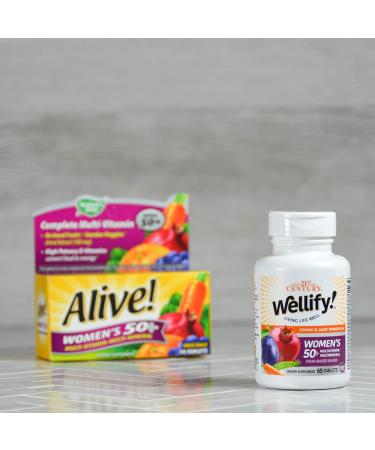 21st Century Wellify! Women's 50+ Multivitamin & Multimineral â€“ 65 Tablets for Optimal Health - Buy Online on GoSupps.com