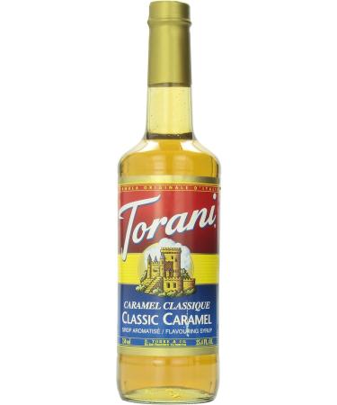 Torani Vanilla Syrup Pet Bottle Vanilla 750 ml. & Classic Caramel Syrup 750 milliliters 750 ml (Pack of 1) Syrup Pet Bottle + Caramel Syrup - Buy Online on GoSupps.com