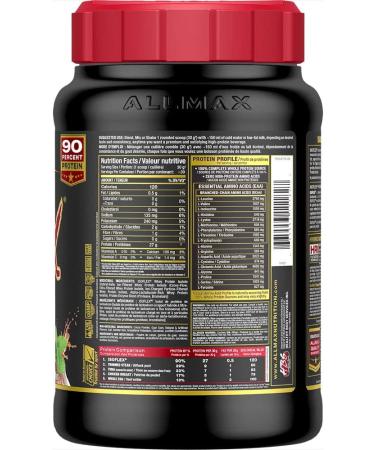 ALLMAX Nutrition - ISOFLEX - 100% Ultra-Pure Whey Protein Isolate - Chocolate Mint Supreme - 2 Pound Protein Powder Chocolate Mint Supreme 907.2 g (Pack of 1) - Buy Online on GoSupps.com
